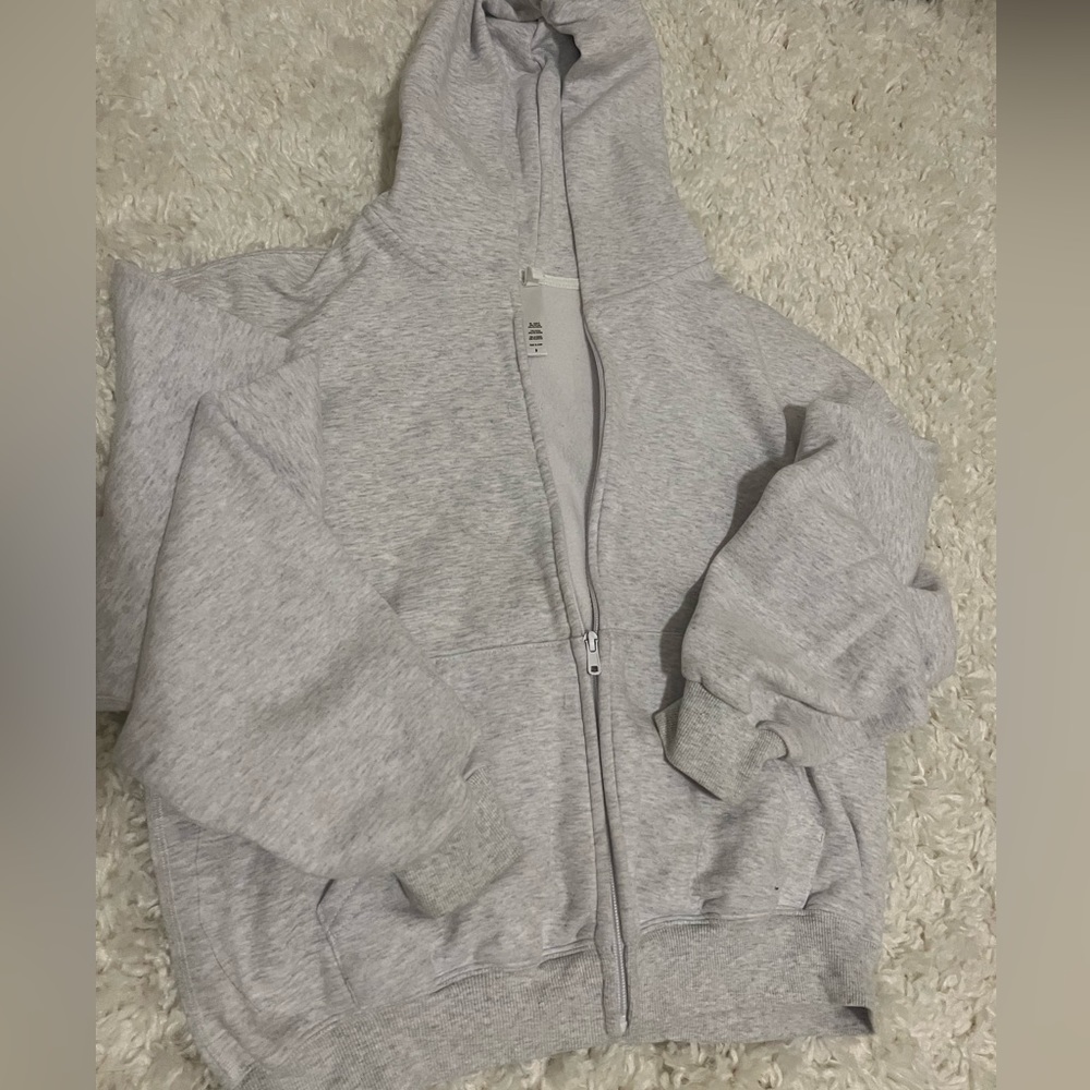 ❌SOLD❌ Skims Cotton Fleece Zip Up Hoodie